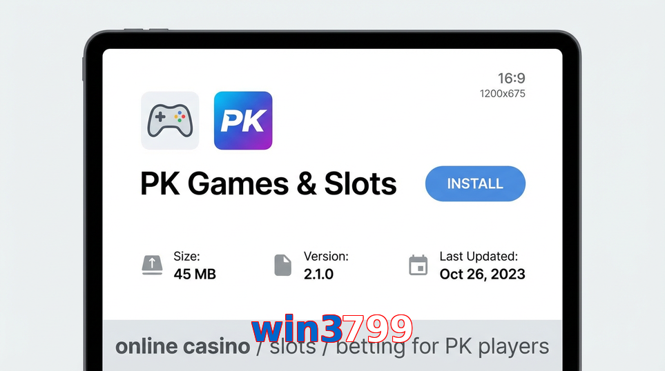 Game list for Win3799 gameapk section